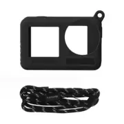 Silicone Lens Cover Camera Protective Case Hanging Rope For OSMO ACTION4/3 Parts