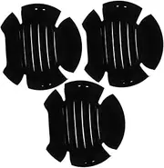 Healeved 3pcs Lining Anti-Collision Cloth Cap Plastic Man Black