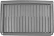 TPE Under Seat Storage Box For Tesla Model Y Drawer Holder Car Organizer Hidden Tray Underseat Bins Organizer with Lid Cover (Grey With Lid)