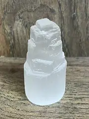 Selenite Tower Mini Selenite Point Grid Kit Gemstone Specimen Crystal Point.