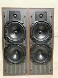 在飛比找Yahoo!奇摩拍賣優惠-經典罕見的 KEF C40  喇叭一對 書架喇叭 小落地喇叭