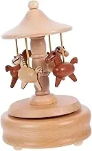 BESPORTBLE Hand Crank Music Globe Vintage Trinkets Boys and Girls Adults Music Box Decor for Home