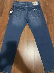 Mens True Religion “Medium Autumn Wash”GENO Relaxed Slim Size 32 #700048
