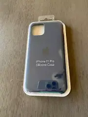 NEW WITH TAGS APPLE IPHONE 11 PRO SILICONE CASE midnight blue