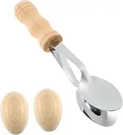 ifundom 1 Set Musical Spoon Musical Instruments Drum Tambourine Bells Soup Spoons Shakers Hand Bell Spoons Silverware Rattle Rhythm Folk Musical Handle Percussion Spoons Metal