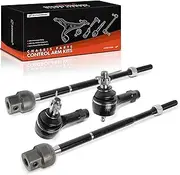 A-Premium Set of 4, Front Inner Outer Tie Rod End Kit, Compatible with Ford Escort 1991-2003 & Mercury Tracer 1991-1999
