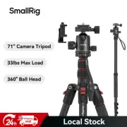 SmallRig Camera Tripod 71"Alumium Tripod Ball Head Monopod Stand Load 33lb 3935