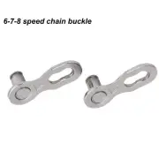 CANSUCC 5 Pair/set Bicycle Chain Link Connector Joints Durable Bike Chain Quick