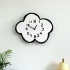 Cute Cloud Sheep Clock Mute Home Decoration Swing Wall Clock Living Room