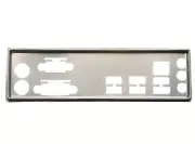 OEM I/O Shield Motherboard Backplate Baffle for ASUS PRIME B450M-K Motherboard