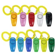 Pet Barking Combo Obedience Puppy Train Skills Dog Training Whistle Clicker Stop