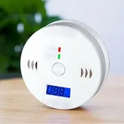Carbon Monoxide Detectors Alarm, CO Alarms for Basements Kitchen Travel Home Office House Bedroom Living Room Car, Battery Operated. (1-Pack)