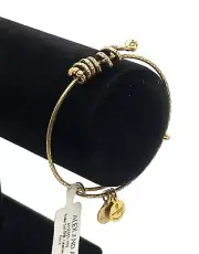 Alex and Ani Snake Coil Bracelet Rafaelian Gold New Bracelet Only