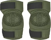 Industries AltaCONTOUR 360 Elbow Pads Foam Rubber Cap AltaGRIP Olive Green