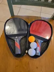 NIBIRU SPORT Ping Pong Paddles Set of 2 - Premium Table Tennis Paddles Kit with