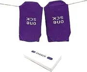 [ONESCK] Kids Super Soft Cotton Socks for Boys and Girls Vibrant Plain Colours in two sizes 3-6 and 7-12 Years