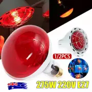 Infrared Therapy Heat Lamp 275W Red Light Bulb Pain Relief Health Care Machine