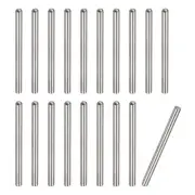 20pcs 3.5x50mm Dowel Pins Round Head Flat Chamfered End Dowel Pin