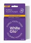 WHITE GLO PURPLE TOOTH TONER POLISHING POWDER INSTANT COLOUR CORRECTOR