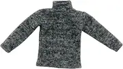 CoudarTitie 1: 6 Knitted Sweater Switch with Long Lank Backhound Retro Cosplay Relaxed Steater High Base for 12 "Figures of Action Figures , Gray
