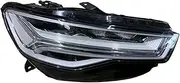 Modified Led Headlight Compatible For Audi A6 C7 Headlight 2016-2018 A6L Upgrade Headlight Bulbs High Low Beam Headlamp