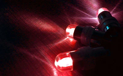 12 Red LED Balloon Paper Lantern Submersible Mini Light Wedding Supplies