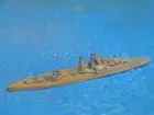 1/2400 Painted British WWI Battleship HMS AJAX