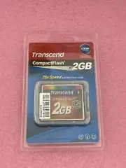 2GB Transcend CompactFlash CF 75x Speed Flash Memory Card MLC TS2GCF75 CF75