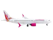 Boeing 737 MAX 8 Caribbean Airlines White w/ Tail Graphics 1/400