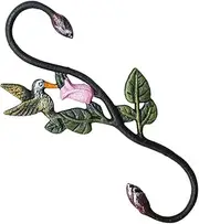 BESPORTBLE Decorative Iron Plant Hanger Hook S Shaped Multi Purpose Hanging Hook for Indoor and Outdoor Use for Flower Pots Bird Feeders and Wind Chimes Durable and Stylish Garden Decor