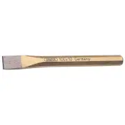 Draper Octagonal Flat Cold Chisel 10 x 100mm Hardened Chrome Vanadium 51538