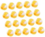 LALAFINA 20pcs Lint Balls Washing Machine Laundry Lint Catcher Laundry Hair Catcher Dryer Dog Hair Catcher for Laundry Dryer Hair Catcher Nylon Yellow
