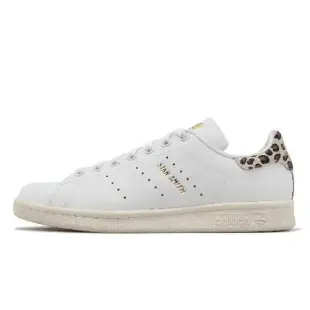 adidas 休閒鞋 Stan Smith W 女鞋 白 棕 金 豹紋 小白鞋 史密斯 愛迪達 IE4634