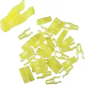 ACROPIX Interior Trim Console Dash Panel Switch Bezel Door Side Trunk Plastic Retainer Fitting Fastener Clip Fit for Toyota for Lexus for Scion and More Cars - Pack of 30 Yellow