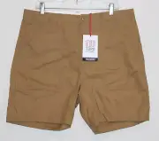 Topo Designs NWT Field Shorts Khaki Outdoor Hiking Men's Size 36