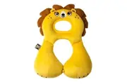 Benbat Total Support Headrest Head Neck Rest Travel Baby 1-4y Pillow f Car Lion