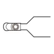Seco Clamp Lock - D Type - R Insert Shape - C Surface