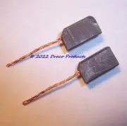 Fix Toro Rake + Vac Blower Vacuum Motor Carbon Brush 10.5 AMP Motor Set (2) #66