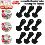 2/10 Shopping Trolley Unlocker Key Token Removable Master for Coles Aldi Woolies