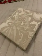 Maude Asbury Tapestry Covered Beige Photo Album Folding Sheets