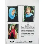 Plymouth Yarn Presents Snood, Gaiter, Long Scarf Knitting Pattern Sheet #P237