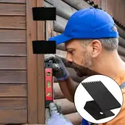 16Pack Window Clips Black Board Up Clips With Door Handles And Screws For 1/2"