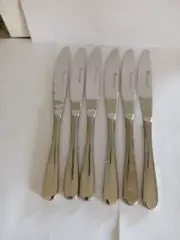 NEW Set of 6 Stanley Rogers Albany Table Knife, NEW, FREE POSTAGE