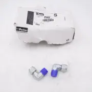 20 PK Parker 1/4"FNPT x 3/8"MNPT CPI Series Ferrule 90° Elbow Tube Fittings