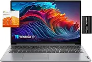 Lenovo Ideapad 14 Laptop, 14" HD Screen, Intel Pentium Silver N5030, 4GB RAM, 128GB PCIe SSD (NO eMMC), Webcam, HDMI, SD Card Reader, Win 11, Gray, 1 Year Office 365, with Bundled Accessories