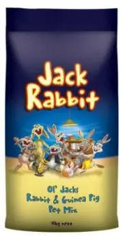 Laucke Ol Jacks Rabbit & Guinea Pig Mix 10kg Dry Pet Food Lucerne & Cereal Chaff