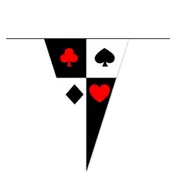 1 Party Set Casino Poker Tableware Party Supplies Adults Birthday Party Decoration