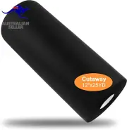Black Cut Away Machine Embroidery Stabilizer Backing 12" X 25Yd Roll - Medium We