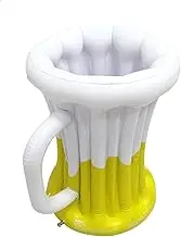 Inflatable Cooler - Inflatable Cooler Beer Mug Beverage Cooler,PVC Large Beverage Containers Portable Party Decorations for BBQ, Beach & Celebrations