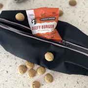 Mimi & Munch Pocket Packs - Beefy Burger Baked Dog Biscuits (5 Mini Packs)